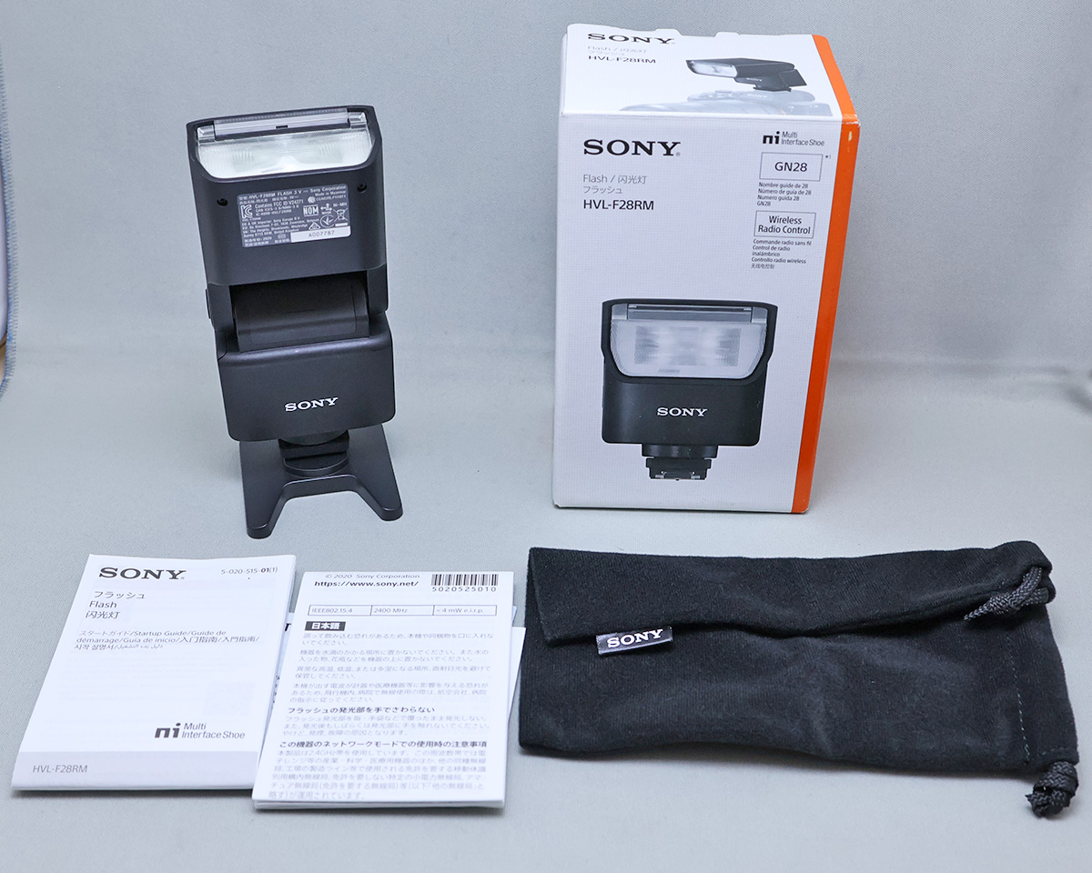 パーティを彩るご馳走や SONY ソニー HVL-F28RM 中古品 [フラッシュ